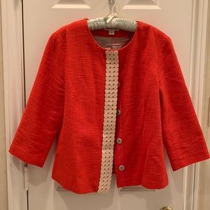 Coldwater Creek Linen Jacket